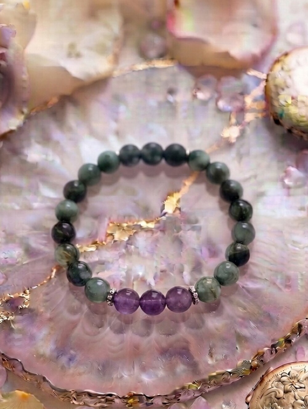 Eagle Eye/Amethyst Bracelet